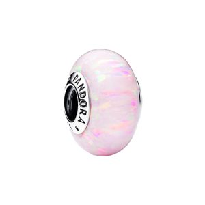 Charm PANDORA Opale Glitter Rosa 791691C03