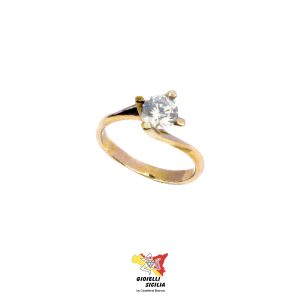 Anello MOON in Argento 925 e PVD Oro Giallo - MAN12GB-20